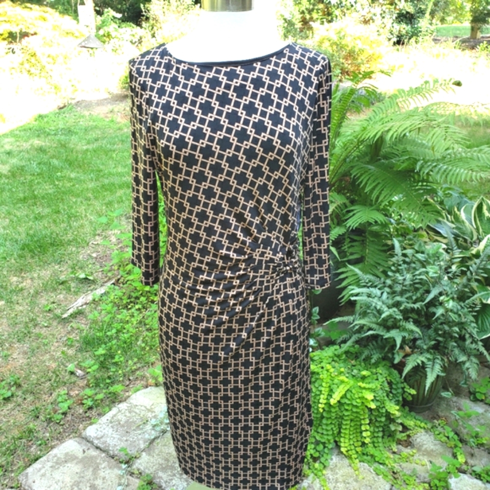 Liz Claiborne Geometric Dress